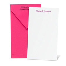 Color Your World White Note Card