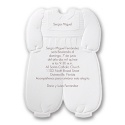 Christening Suit Baptism Invitation