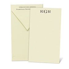 Color Your World Ecru Note Card
