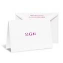 Classic Note Card - White