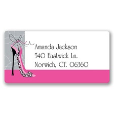 High Fashion Address Label