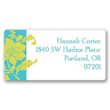 Floral Appeal Address Label