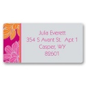 Beautiful Blooms Address Label