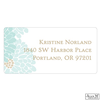 Garden Fresh Address Label