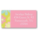 Flower Power Address Label