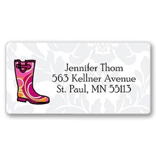 Puddle Jumping Address Label