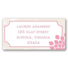 Bursting Blooms Address Label