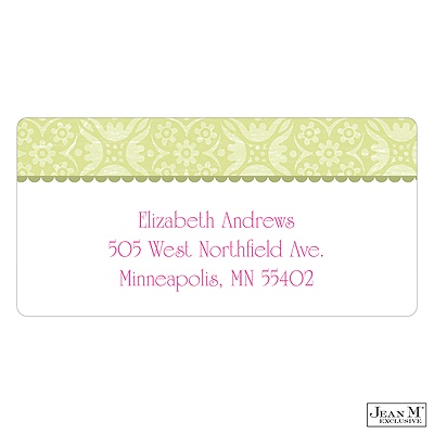 Blossoming Friendship Address Label
