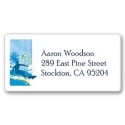 Surf's Up Address Label