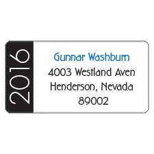 Your Year Graduation Address Label