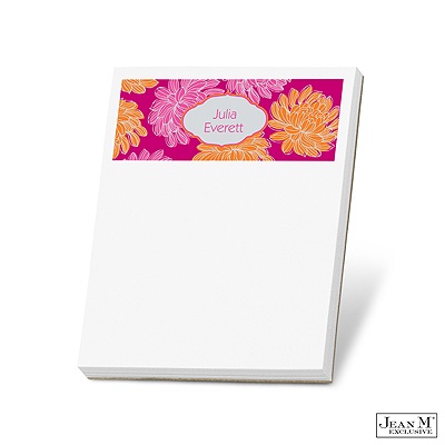 Beautiful Blooms Note Pad