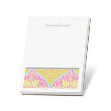 Brilliant Damask Note Pad