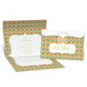 Geometric Seal and Send Baby Shower Invitation