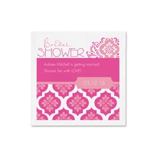 Flower Mosaic Ooh La Color Cocktail Napkins