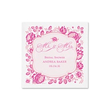 Gingham Rose Ooh La Color Cocktail Napkins