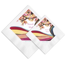 Tree of Life Ooh La Color Napkins - Pink