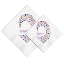 Swirls of Meaning Ooh La Color Napkins