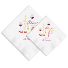 Wine Style Ooh La Color Napkins