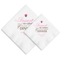 No Calories Ooh La Color Napkins