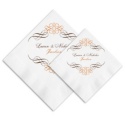 Stylish Swirls Ooh La Color Napkins