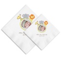 Sweet Animals Ooh La Color Photo Napkins