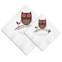 Argyle Owl Ooh La Color Napkins