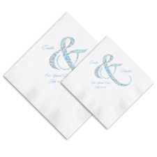 Damask Ampersand Ooh La Color Napkins