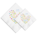 Heart of Hearts Cocktail Napkins