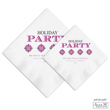 Holiday Cheer Ooh La Color Napkins