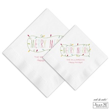 String of Lights Ooh La Color Napkins