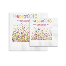 Confetti Toss Ooh La Color Napkins
