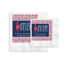 Merry and Bright Ooh La Color Napkins