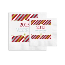 Stylish Stripes Ooh La Color Napkins