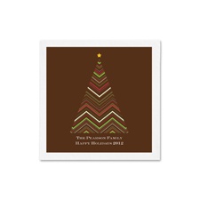 Chevron Tree Ooh La Color Cocktail Napkins