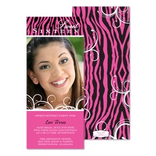 Wildly Excited Sweet 16 Photo Invitation