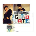 Letter Perfect Photo Graduation Postcard