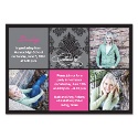 Damask Collage Photo Graduation Announcement