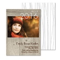 Natural Photo Graduation Announcement