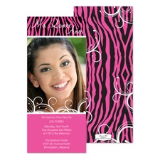 Wildly Excited Photo Quinceanera Invitation