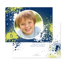Splash Photo Birthday Invitation - Margarita
