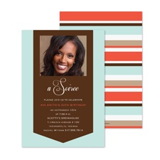 Soirée Photo Birthday Invitation