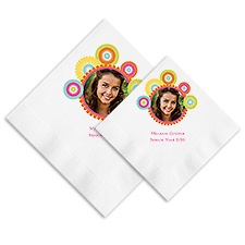Mod Flowers Ooh La Color Napkins