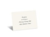 Ecru Anniversary Reception Card
