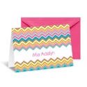 Jazzy Stripes Thank You Card
