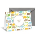 Zoo Time Thank You Card