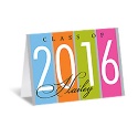 Classy Color Graduation Thank You Card