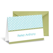 Honeycomb Note Card and Envelope
