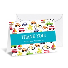 On the Move Note Card and Envelope