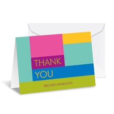 Catchy Colors Note Card and Envelope