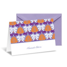 Fresh Flowers Note Card and Envelope - Poppy